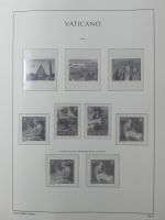 Vatikan Leuchtturm Vordruck 1999-2014 im Leuchtturm Binder #MA355