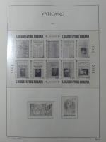 Vatikan Leuchtturm Vordruck 1999-2014 im Leuchtturm Binder #MA355