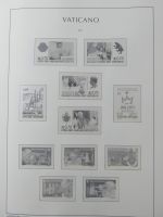 Vatikan Leuchtturm Vordruck 1999-2014 im Leuchtturm Binder #MA355