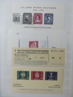 Österreich riesiges Dublettenlager in 6 Einsteckalben #MA392