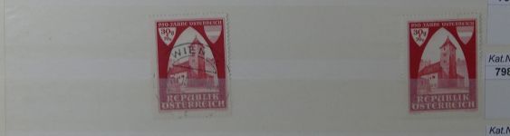 Österreich riesiges Dublettenlager in 6 Einsteckalben #MA392