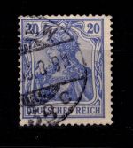 Deutsches Reich 72 b gestempelt geprüft Jäschke BPP, leichte Mängel #DDA25