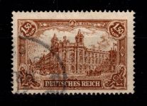 Deutsches Reich 114 c gestempelt geprüft Infla Berlin #DDA50
