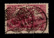 Deutsches Reich 115 d gestempelt geprüft Infla Berlin #DDA52