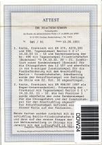 Deutsches Reich 496, 497 UR auf Brief Zeppelin LZ 127 Chicagofahrt 1933 #DDW24