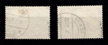 Deutsches Reich 438-439 gestempelt geprüft Schlegel BPP #DDB48