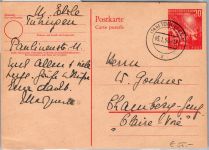 BRD Bund PSo 2 als Ganzsache echt gelaufen ins Ausland #DDZ28