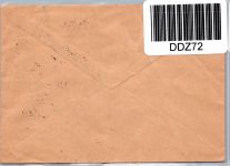 BRD Bund 204 OR Paar auf Brief als MeF Fernverkehr #DDZ72