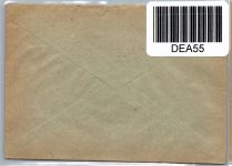 Saarland 233 II auf Brief als Einzelfrankatur Sulzbach - Saarbrücken #DEA55