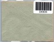 Böhmen und Mähren 40 auf Brief EF Ortsbrief portogerecht #DEB35