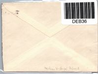 Böhmen und Mähren 40 auf Brief EF Ortsbrief portogerecht #DEB36