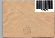 Böhmen und Mähren 20 Ecke 1, 23, 33 Pl.-St. auf Brief Einschreiben #DEB56