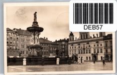 Böhmen und Mähren 20,22-25 auf Ansichtskarte Budweis #DEB57