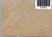 Böhmen und Mähren 20-24, 38 auf Sonderumschlag mit Sst. Pardubitz 8.9.40 #DEB63