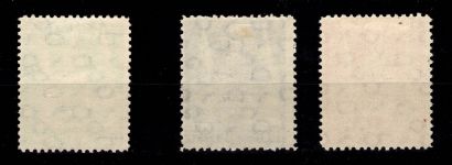 Alliierte Besetzung 97 I wg-99 I wg mit Falz Bizone #DEB65