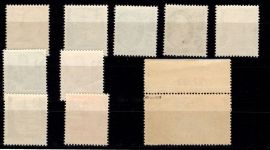 Franz. Zone Württemberg 28-37 postfrisch Höchstwert geprüft Schlegel BPP #DEB90