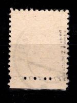 Alliierte Besetzung Bizone 7 z I Plf. gestempelt gepr. Hettler BPP #DEC67