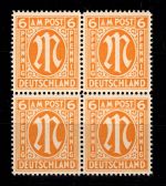 Alliierte Besetzung Bizone 13 A x I postfrisch gepr. Hettler BPP #DEC81