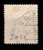 Alliierte Besetzung Bizone 13 B y IV gestempelt gepr. Hettler BPP #DEC83