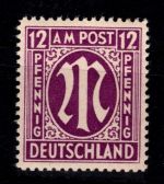 Alliierte Besetzung Bizone 15 a Az IV postfrisch geprüft Hettler BPP #DED05