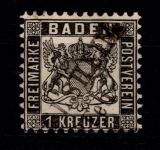 Baden 17 a gestempelt tiefst signiert Flemming #DEG14