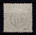 Baden 10 b gestempelt Typenprüfung #DEG26