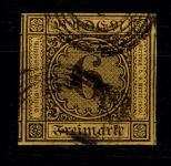 Baden 7 gestempelt tiefst geprüft Stegmüller BPP #DEG30