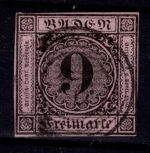 Baden 3 b gestempelt tiefst geprüft Englert BPP #DEG32