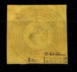 Baden 2 a gestempelt N5 66 (blau) "Jestetten, tiefst gepr. Stegmüller BPP #DEG35