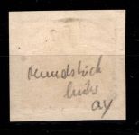 Braunschweig 6 ay gestempelt #DEG41