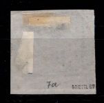 Braunschweig 7 gestempelt geprüft Brettl BPP #DEG48