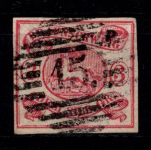 Braunschweig 12 b gestempelt doppelt tief gepüft Lange BPP #DEG63