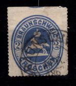 Braunschweig 19 gestempelt leichte Mängel #DEG65