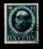 Bayern 168 A gestempelt geprüft Infla #DEH08