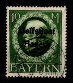 Bayern 132 II A gestempelt tiefst geprüft Helbig BPP #DEH14