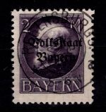 Bayern 129 I A gestempelt tiefst geprüft Helbig BPP #DEH21
