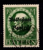 Bayern 132 I A gestempelt tiefst geprüft Helbig BPP #DEH23