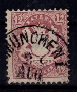 Bayern 26 X PF II gestempelt Befund Sem BPP #DEH38