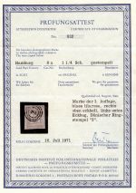 Hamburg 8 a gestempelt Attest Dr. Derichs #DEH80