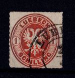 Lübeck 9 a gestempelt Kurzbefund Mehlmann BPP #DEI06