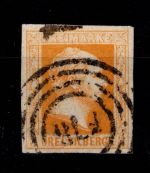 Preußen 8 b gestempelt tiefst signiert Flemming BPP #DEI49