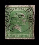 Preußen 9b gestempelt tief geprüft Flemming BPP #DEI55