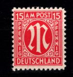 Alliierte Besetzung Bizone 8 x II postfrisch geprüft Hettler BPP #DED76