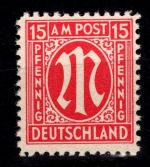 Alliierte Besetzung Bizone 8 z IV postfrisch geprüft Hettler BPP #DED78