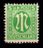 Alliierte Besetzung Bizone 3 z IV postfrisch geprüft Hettler BPP #DEE25