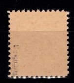 Alliierte Besetzung Bizone 1 z III postfrisch geprüft Hettler BPP #DEE35