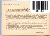 Generalgouvernement Polen P 4 als Ganzsache Formularaufbrauch #DEE50