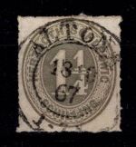 Schleswig-Holstein 18 c gestempelt tiefst geprüft Jakubek BPP #DEJ71