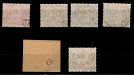 Württemberg 144-149 gestempelt alle geprüft Infla Berlin #DEK74