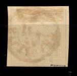 Württemberg 1 a gestempelt tiefst signiert Pfenninger #DEL08